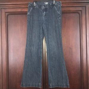 Old Navy wide leg jeans.